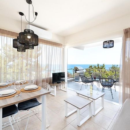 Anastasios House Stegna - Up Floor Apartment Archangelos  Exterior foto