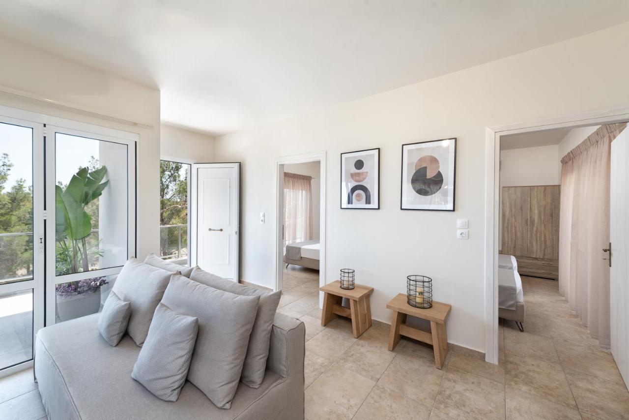 Anastasios House Stegna - Up Floor Apartment Archangelos  Exterior foto
